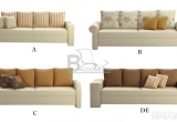 Miegamoji sofa "ROLL 3 A/B/C/DE" 