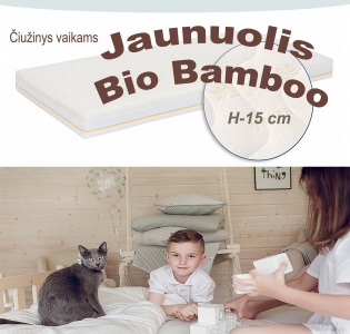 Vaikiški čiužiniai "Jaunuolis Bamboo"